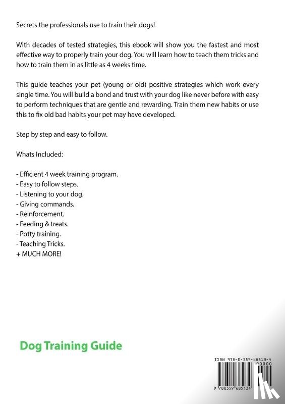 Leon, Stephanie - How to Train Your Dog or Puppy