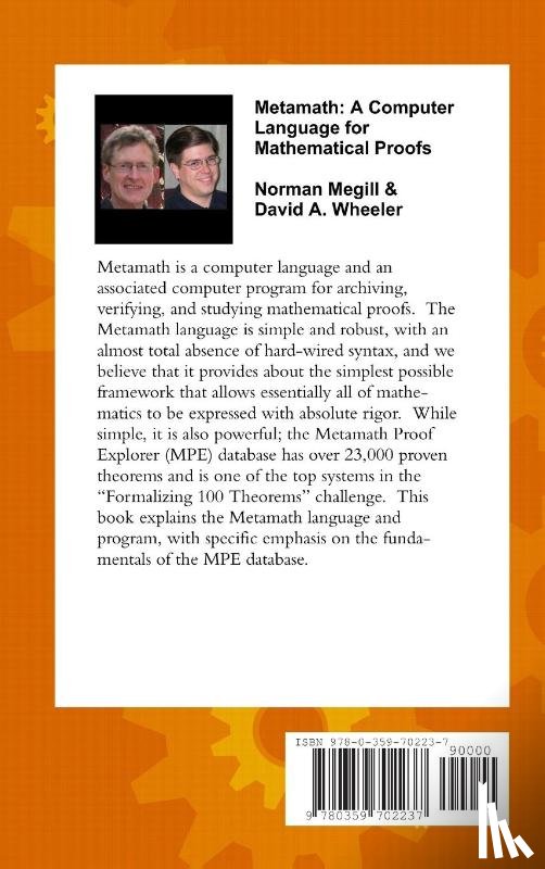 Megill, Norman, Wheeler, David A. - Metamath: A Computer Language for Mathematical Proofs