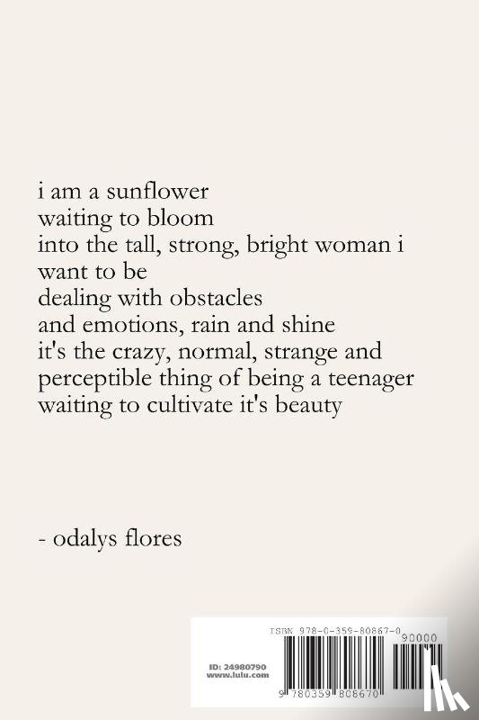 Flores, Odalys - The Adoration, Loyalty, & Longevity of a Sunflower