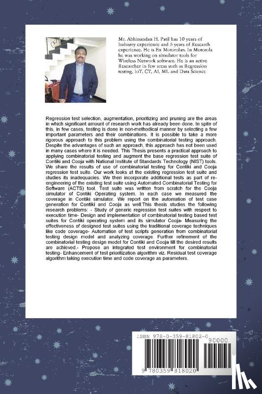 Patil, Abhinandan H. - Design and Implementation of Combinatorial Testing based Test Suites for Operating Systems used for Internet of Things