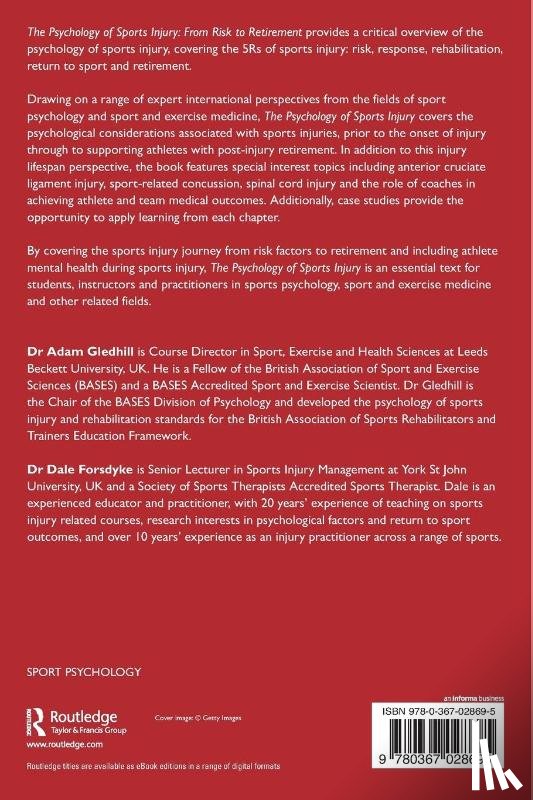  - The Psychology of Sports Injury