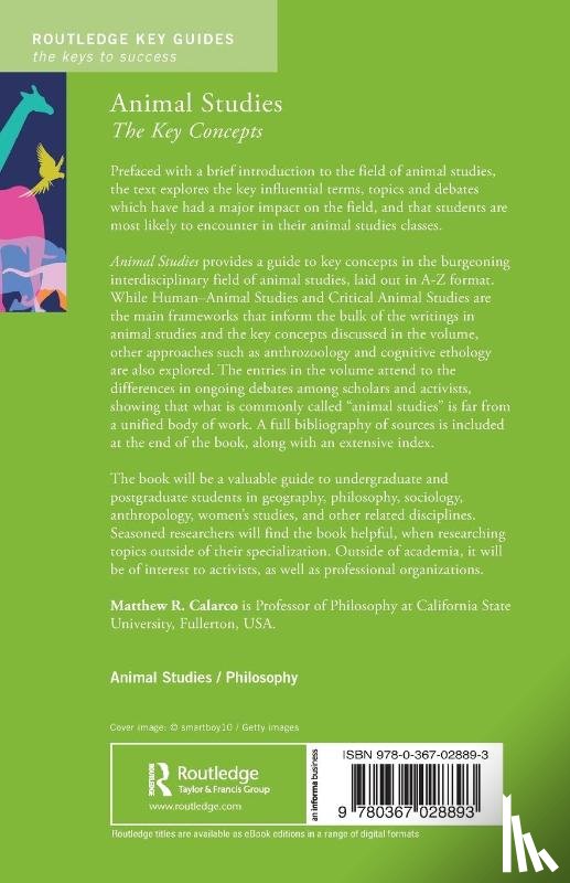 Calarco, Matthew R. (California State University - Animal Studies