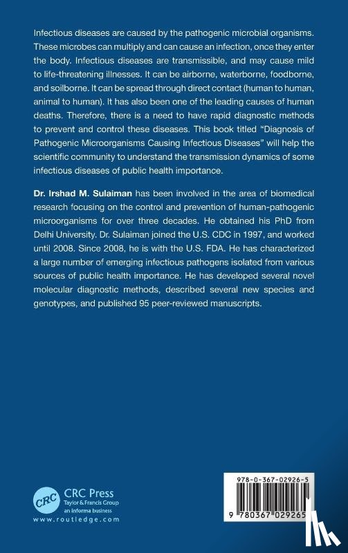  - Diagnosis of Pathogenic Microorganisms Causing Infectious Diseases
