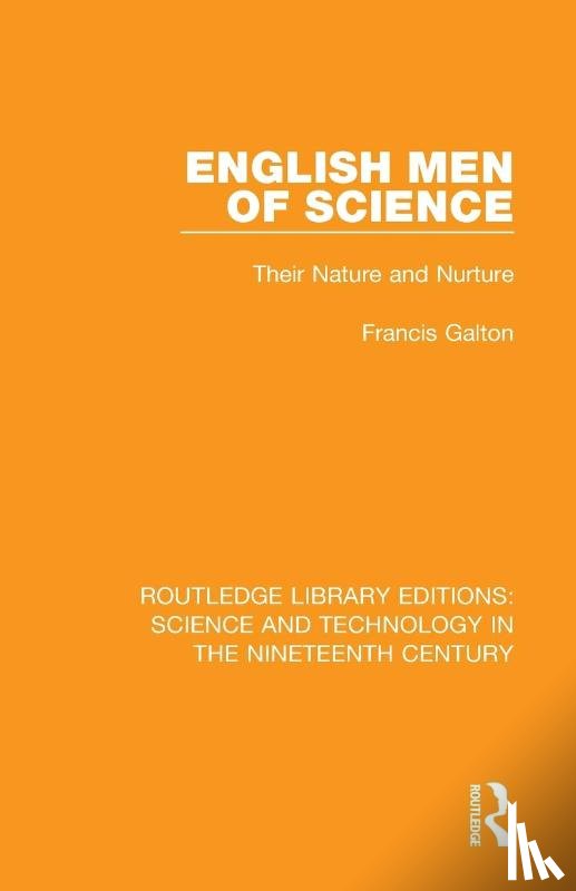 Galton, Francis - English Men of Science