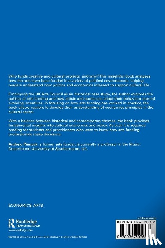 Pinnock, Andrew (University of Southampton - Funding the Arts