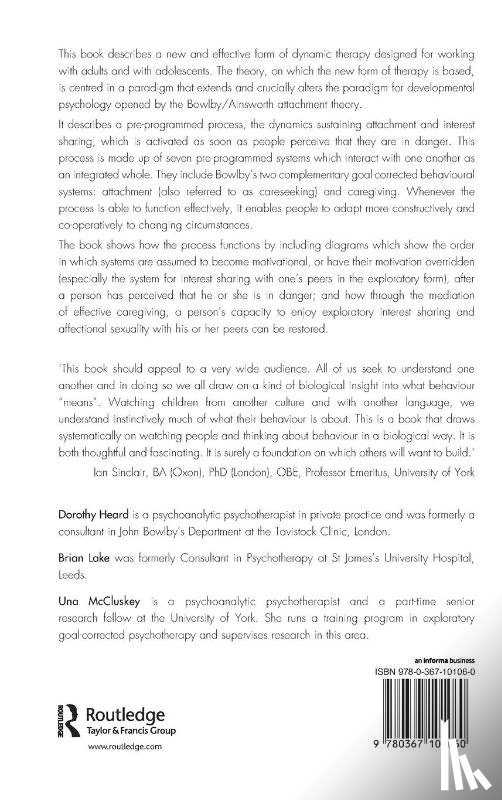 Heard, Dorothy, Lake, Brian, McCluskey, Una - Attachment Therapy with Adolescents and Adults