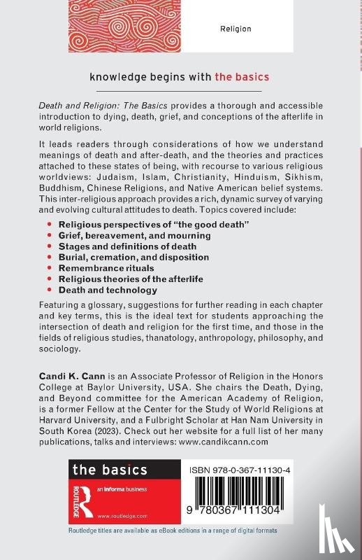 Cann, Candi - Death and Religion: The Basics
