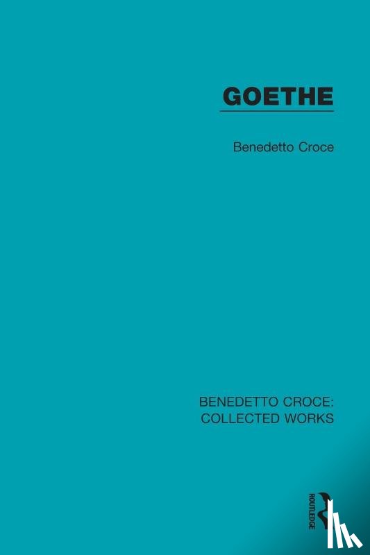 Croce, Benedetto - Goethe