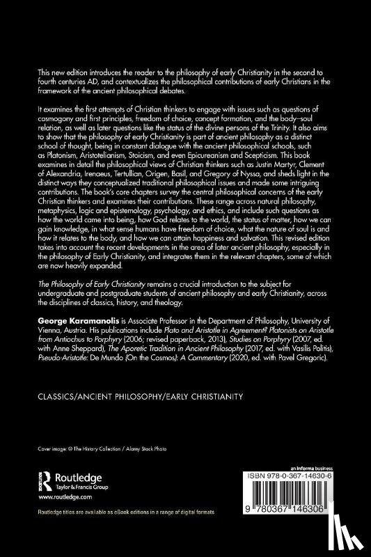 Karamanolis, George - The Philosophy of Early Christianity