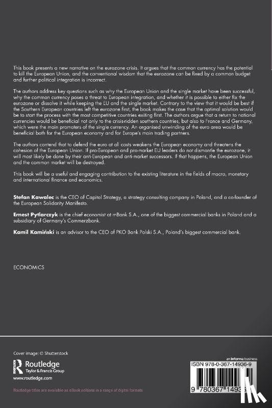 Kawalec, Stefan (Chq 3337 returned in post. Account on hold - no contact/bank details.), Pytlarczyk, Ernest, Kaminski, Kamil - The Economic Consequences of the Euro