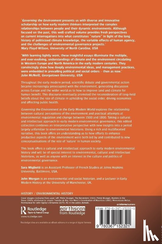  - Governing the Environment in the Early Modern World