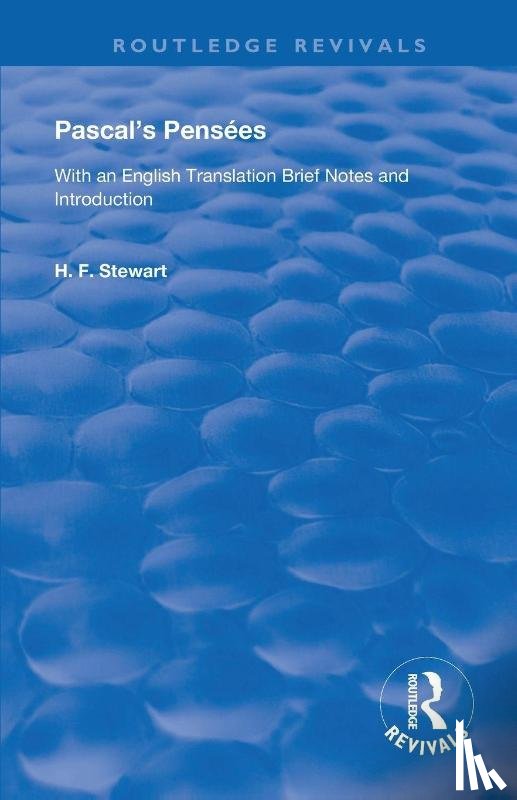 Pascal, Blaise - Pascal's Pensees