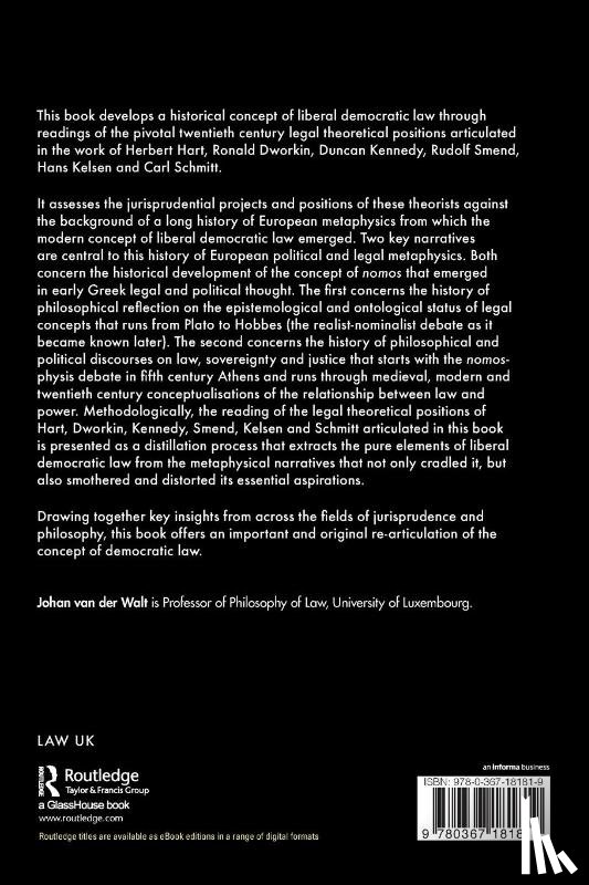 van Der Walt, Johan - The Concept of Liberal Democratic Law