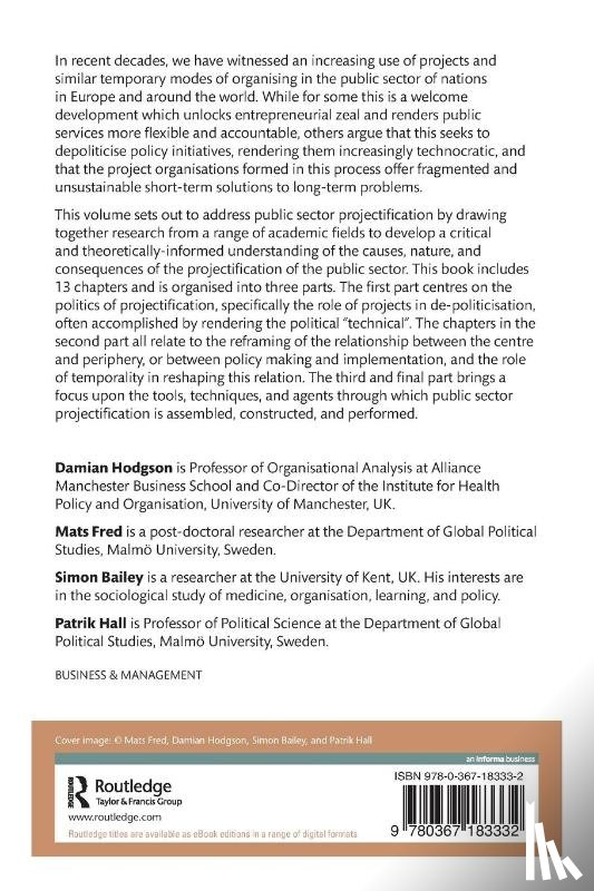  - The Projectification of the Public Sector