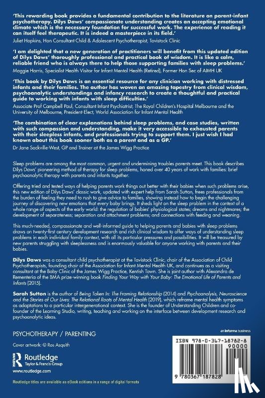 Daws, Dilys, Sutton, Sarah - Parent-Infant Psychotherapy for Sleep Problems