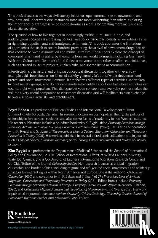 Baban, Feyzi (Trent University, Rygiel, Kim (Wilfrid Laurier University - Migration, Cosmopolitanism and Civil Society