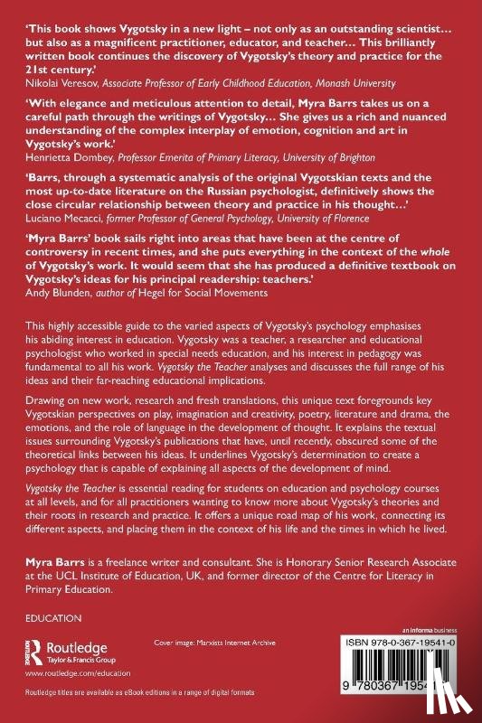 Barrs, Myra - Vygotsky the Teacher