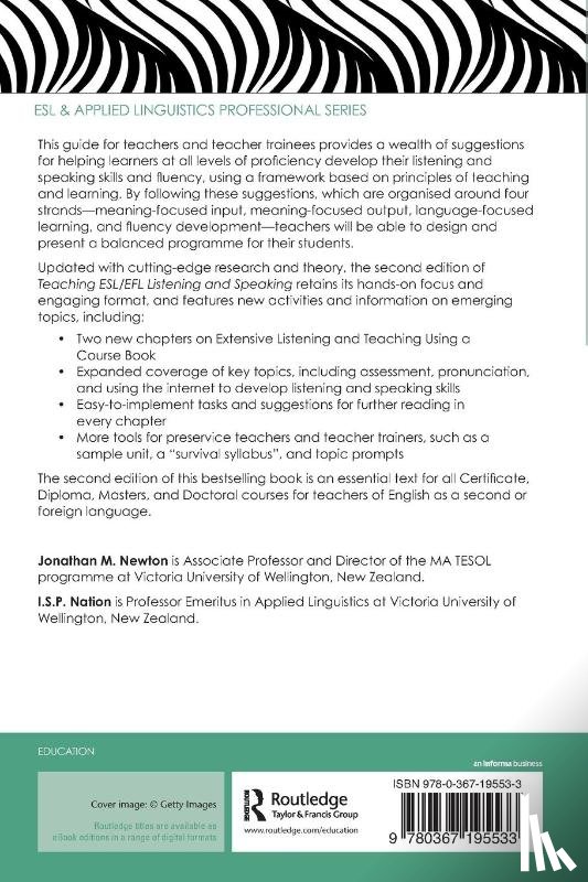 Newton, Jonathan M., Nation, I.S.P. (Victoria University of Wellington - Teaching ESL/EFL Listening and Speaking