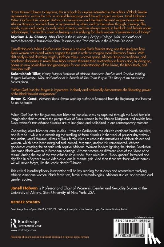 Hobson, Janell (University at Albany - When God Lost Her Tongue