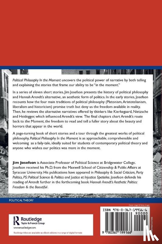 Josefson, Jim (Bridgewater College - Political Philosophy In the Moment
