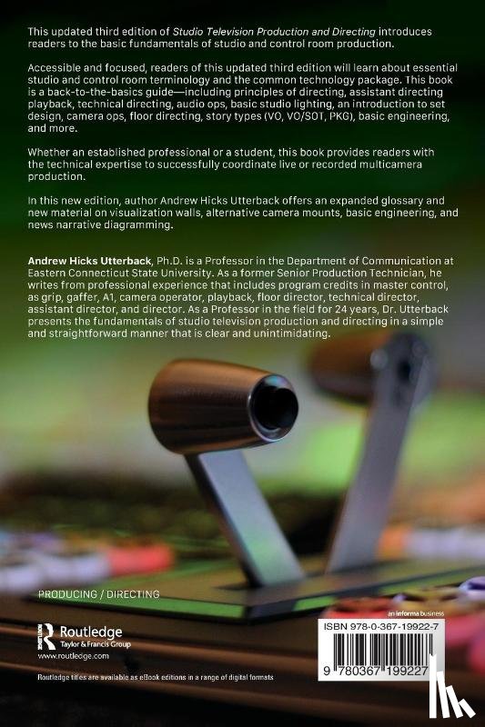 Utterback, Andrew Hicks (Eastern Connecticut State University - Studio Television Production and Directing