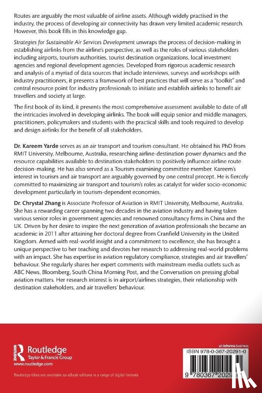 Zhang, Chrystal, Yarde, Kareem - Strategies for Sustainable Air Services Development