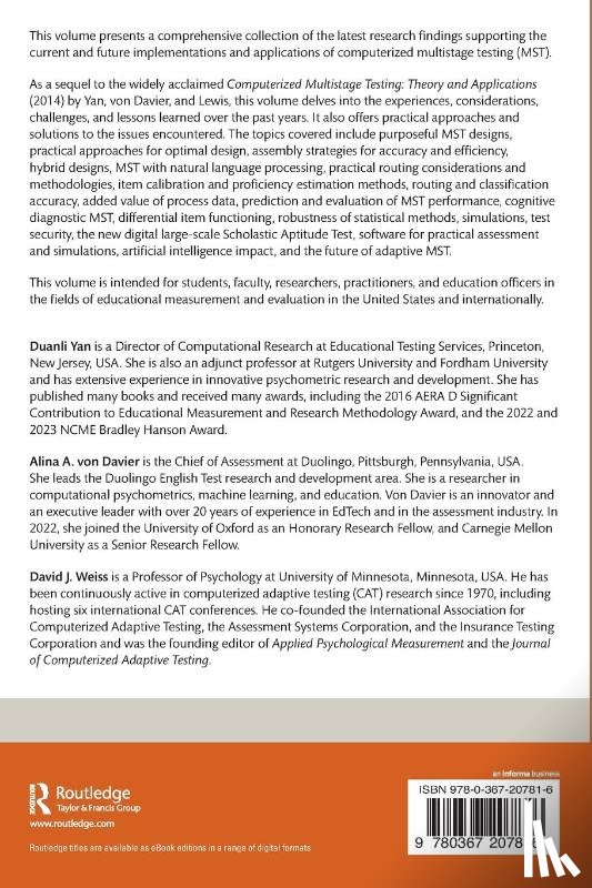  - Research for Practical Issues and Solutions in Computerized Multistage Testing