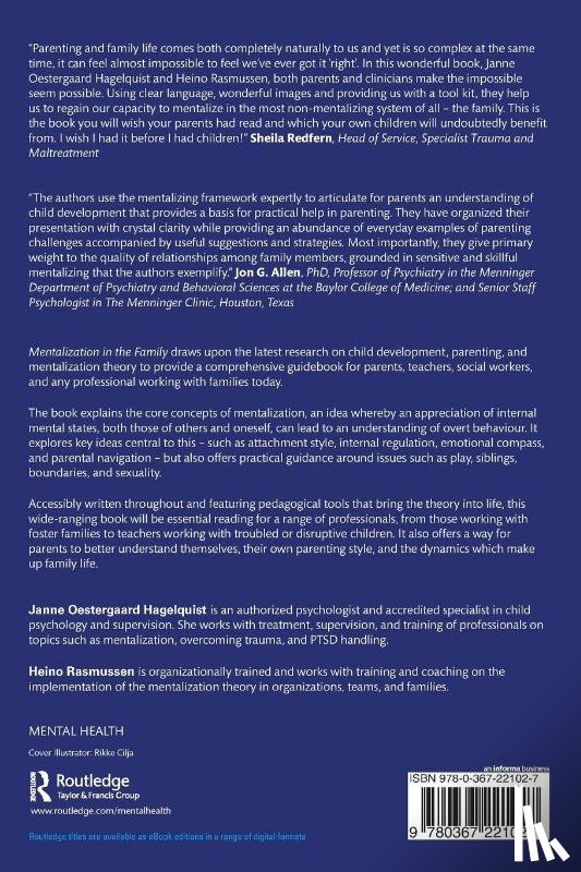 Oestergaard Hagelquist, Janne (Psychologist in private practice, Rasmussen, Heino - Mentalization in the Family