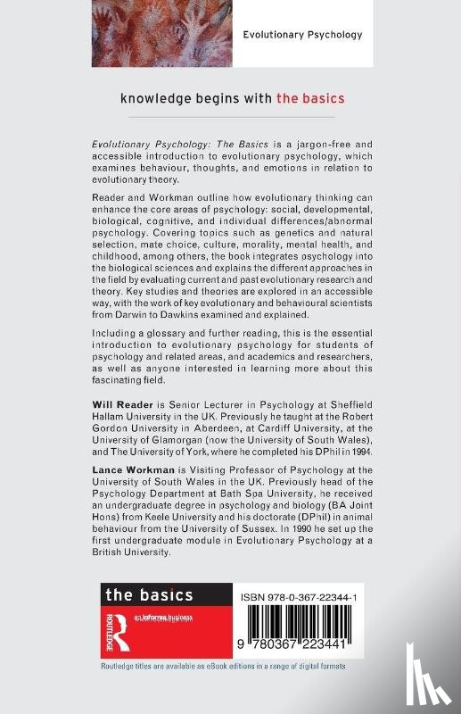 Reader, Will (Sheffield Hallam University, Workman, Lance - Evolutionary Psychology