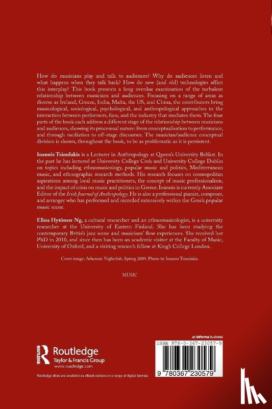Tsioulakis, Ioannis, Hytonen-Ng, Elina - Musicians and their Audiences