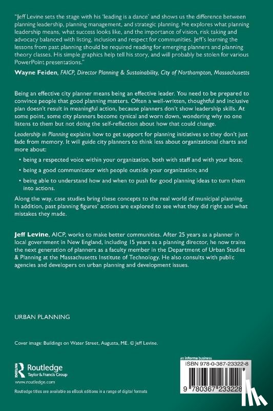 Levine, Jeff - Leadership in Planning