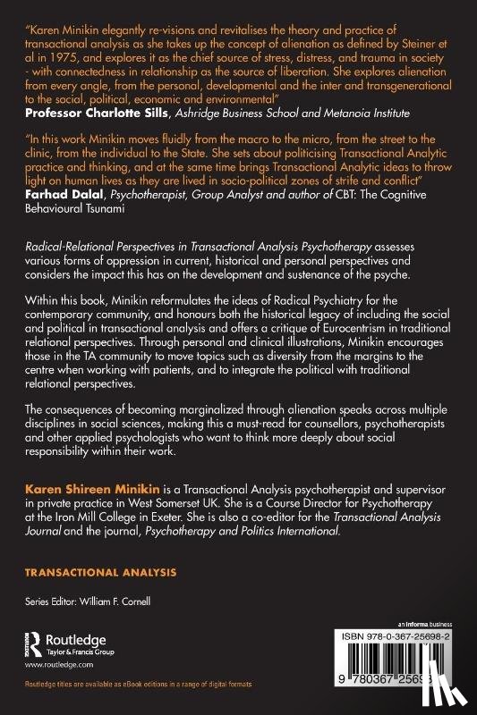 Minikin, Karen - Radical-Relational Perspectives in Transactional Analysis Psychotherapy