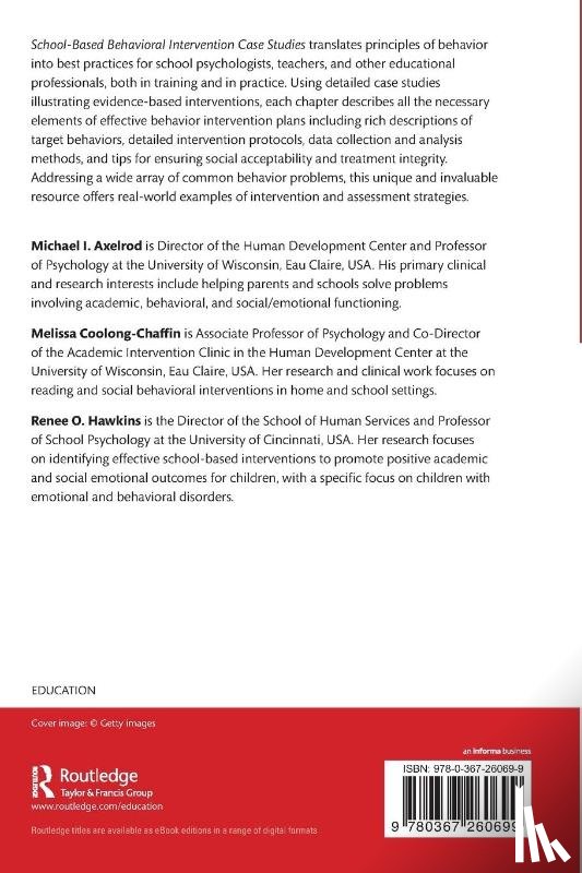  - School-Based Behavioral Intervention Case Studies