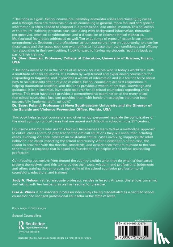 - Responding to Critical Cases in School Counseling