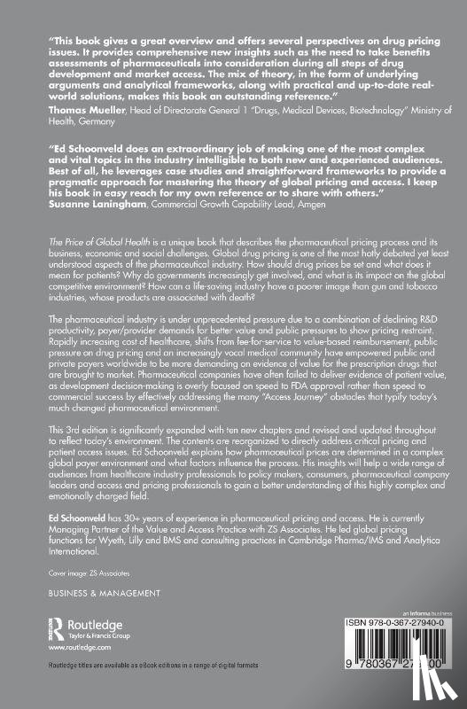 Schoonveld, Ed - The Price of Global Health