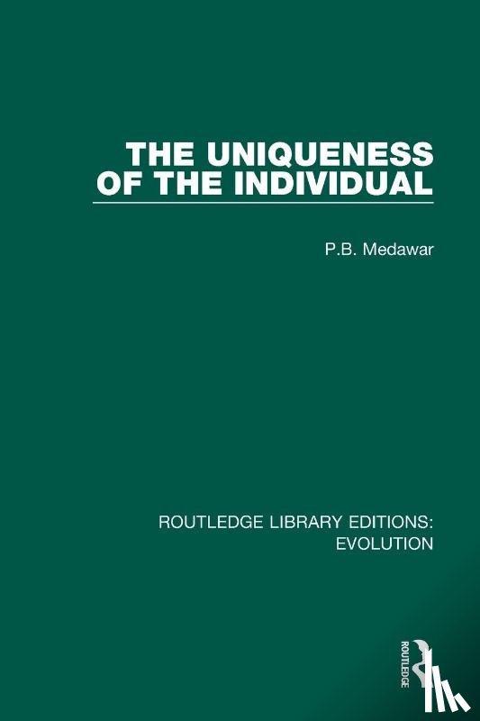 Medawar, P.B. - The Uniqueness of the Individual