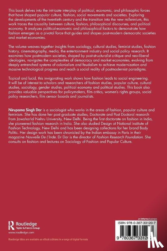 Singh Dar, Nirupama - Fashion, Popular Culture and Political Economy