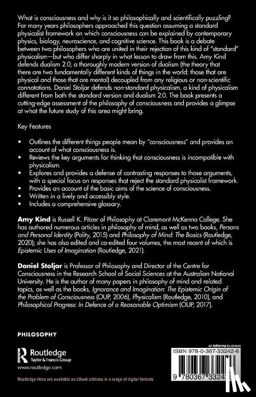 Kind, Amy (Claremont McKenna College, Stoljar, Daniel - What is Consciousness?