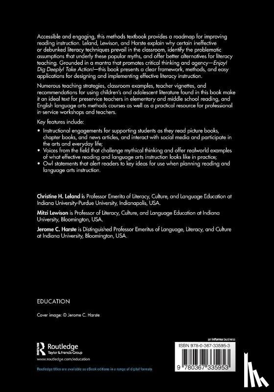 Leland, Christine H. (Indiana University-Purdue University, Lewison, Mitzi, Harste, Jerome C. (Indiana University-Bloomington (Emeritus) - Teaching K-8 Reading