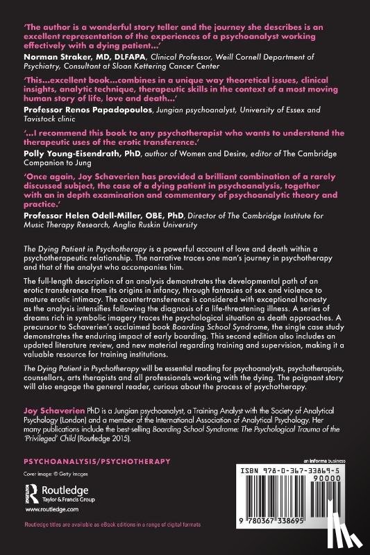 Schaverien, Joy - The Dying Patient in Psychotherapy