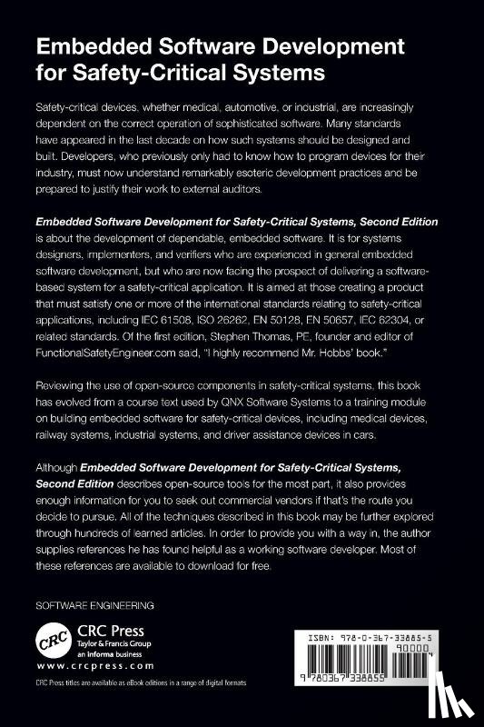 Hobbs, Chris (QNX Software Systems - Embedded Software Development for Safety-Critical Systems, Second Edition