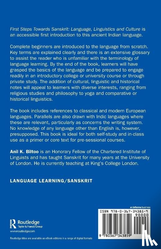 Biltoo, Anil K. - First Steps Towards Sanskrit