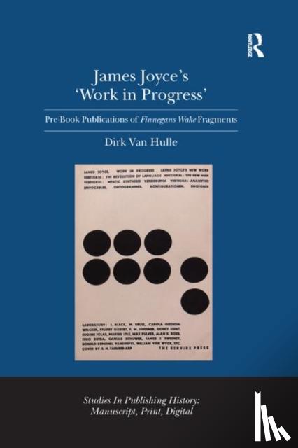 Hulle, Dirk Van - James Joyce's 'Work in Progress'