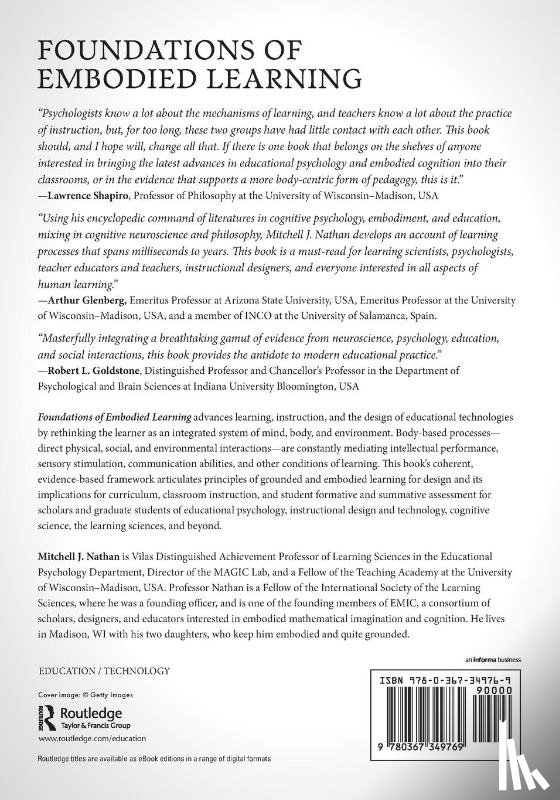 Nathan, Mitchell J. - Foundations of Embodied Learning