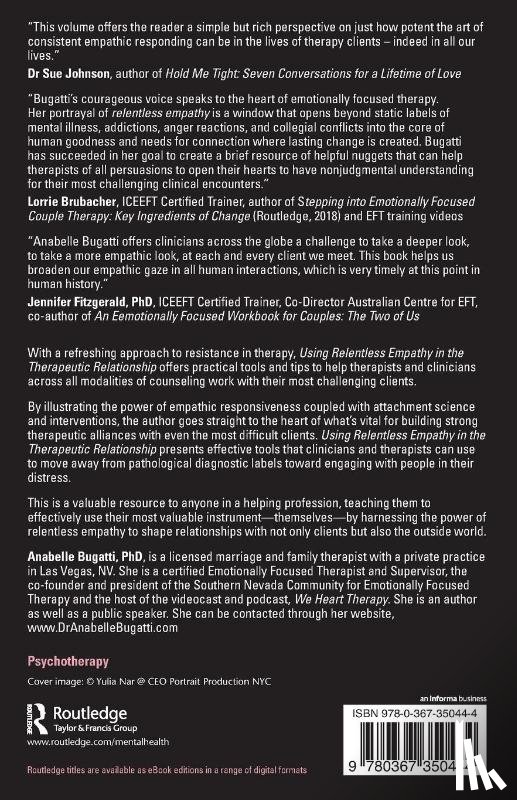 Bugatti, Anabelle - Using Relentless Empathy in the Therapeutic Relationship