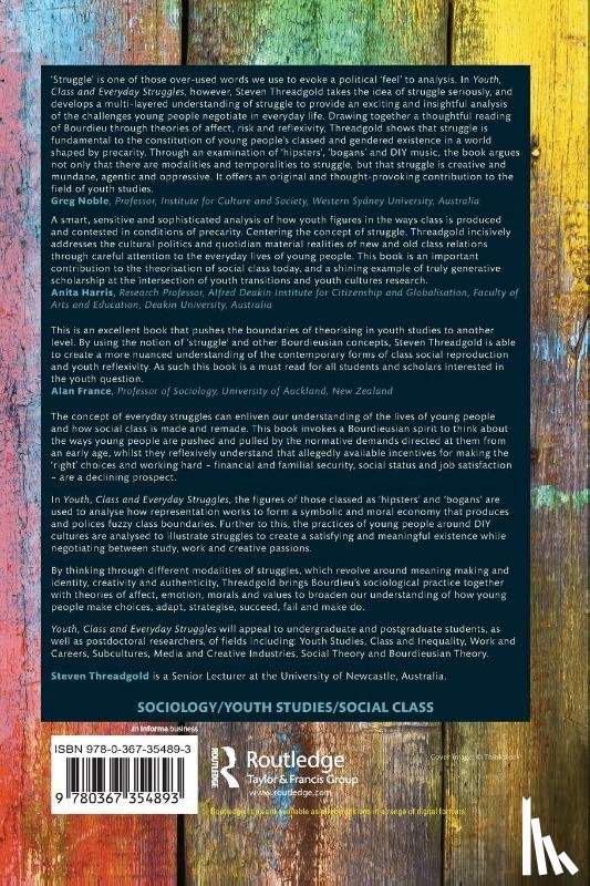 Threadgold, Steven (University of Newcastle - Youth, Class and Everyday Struggles