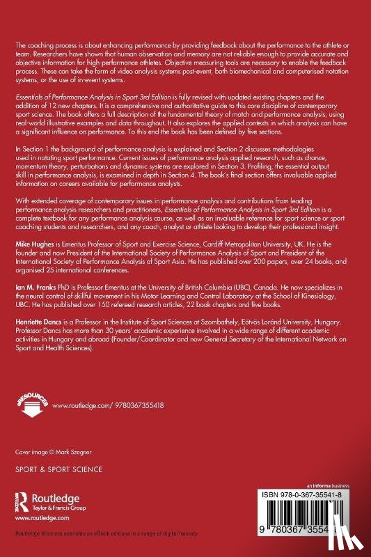  - Essentials of Performance Analysis in Sport