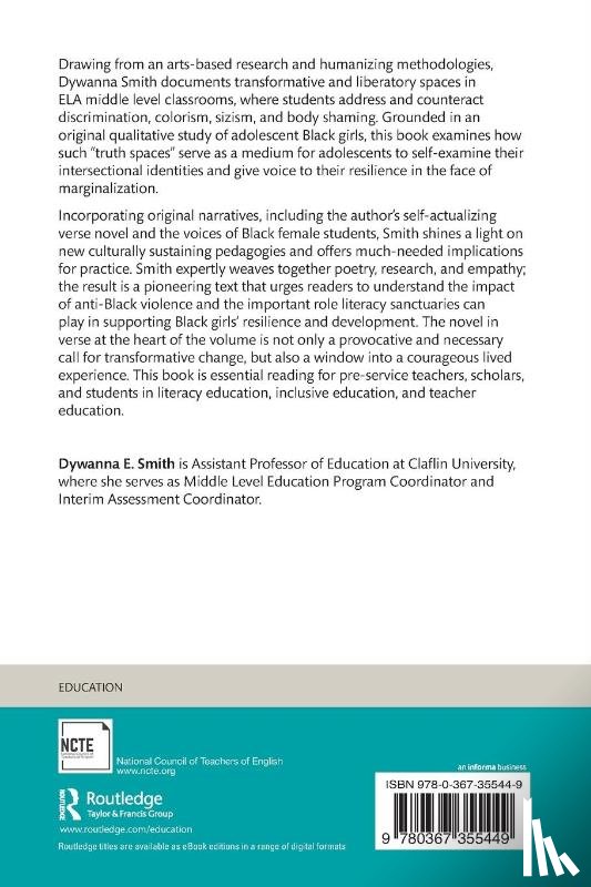 Smith, Dywanna - Transformational Sanctuaries in the Middle Level ELA Classroom