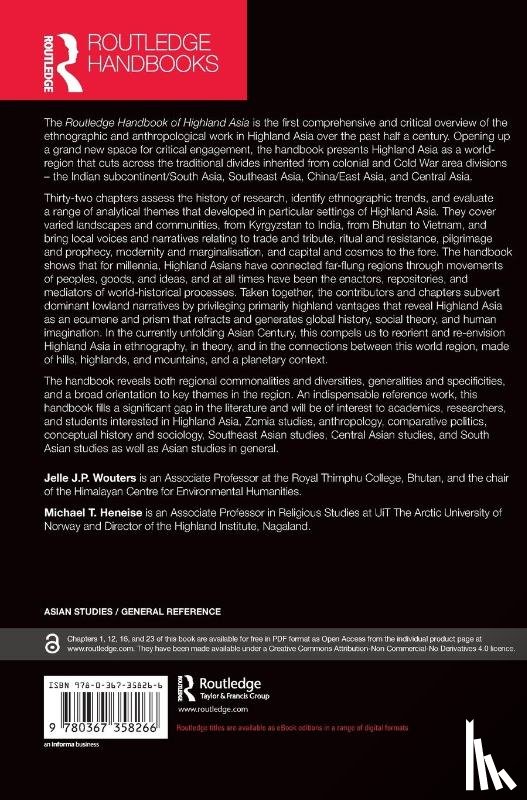  - Routledge Handbook of Highland Asia