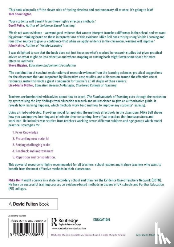 Bell, Mike - The Fundamentals of Teaching